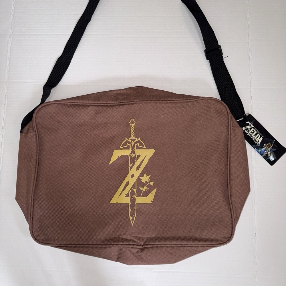NWT Legend of Zelda Breath of the Wild Messenger Bag Nintendo Culturefly
